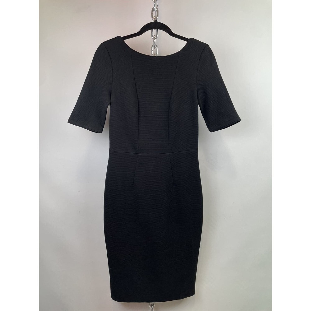 NWT Boden Black Fitted Mini Dress Size 6